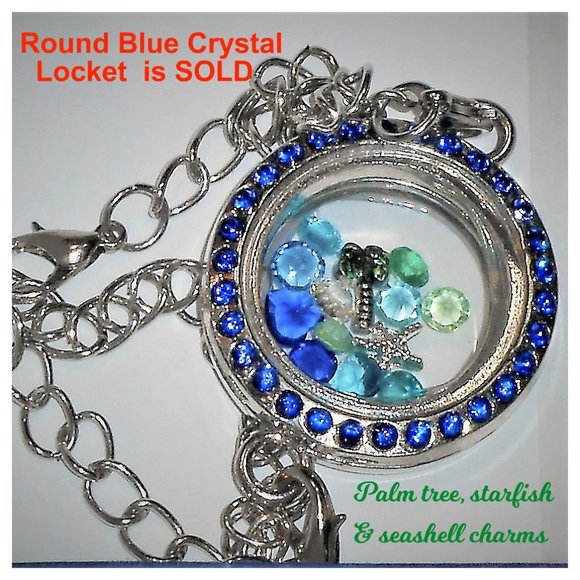 Floating Charms in Story Locket Memory Pendant Choice - Picture 10 of 16
